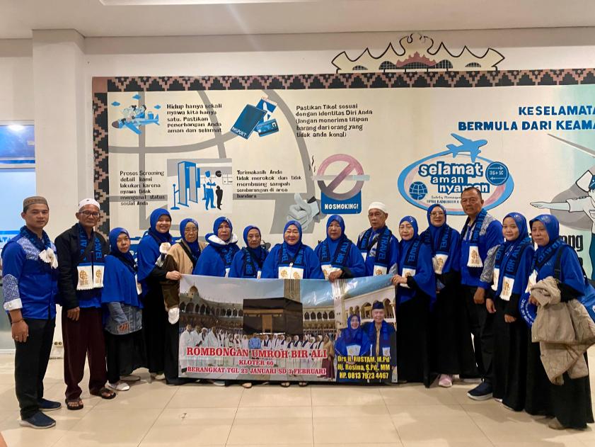 Langkah Suci di Awal 2026, PT Bir Ali Tour and Travel Berangkatkan Jamaah Umrah Perdana