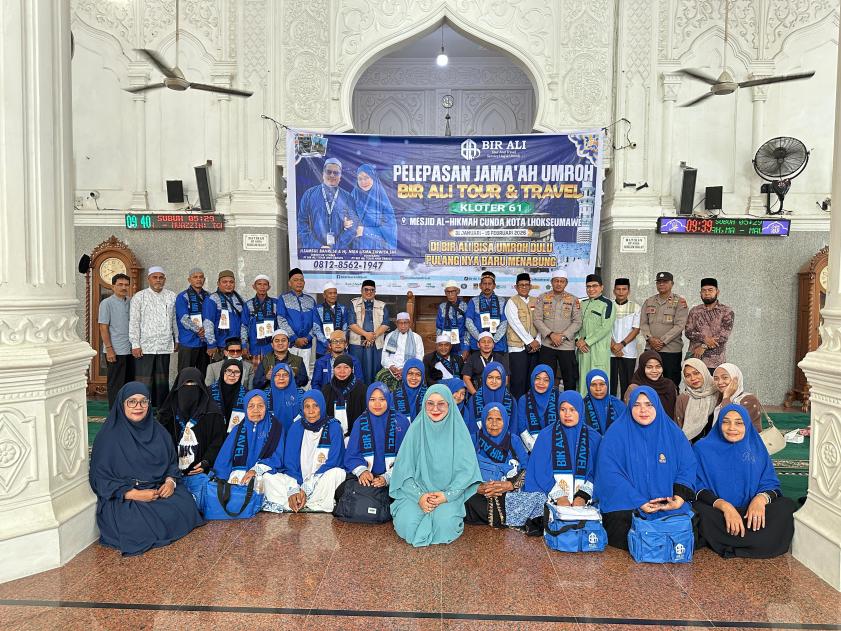 Tangis Haru Warnai Pelepasan Jamaah Umrah Kloter 61, Bir Ali Targetkan 5.000 Jamaah 2026